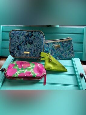 Lilly Pulitzer makeup bags